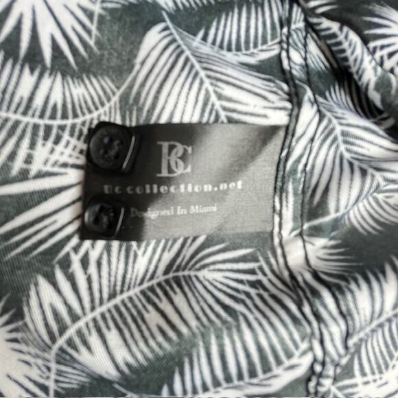 BC Collection Men's Stay on Tropic Short Sleeve Shirt Sz 3XL - Picture 7 of 8